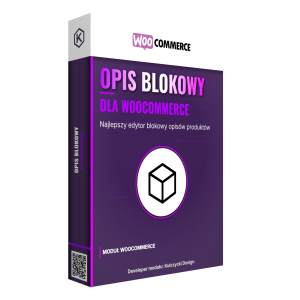 Opis blokowy dla WooCommerce